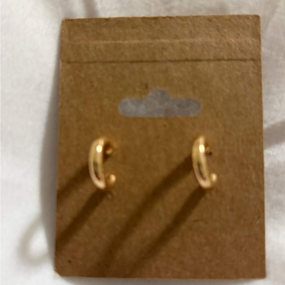 Gold Hoop Earrings